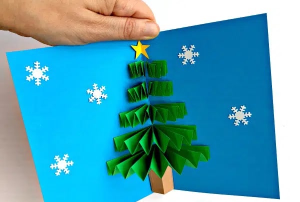 Prianie s 3D vianočným stromčekom