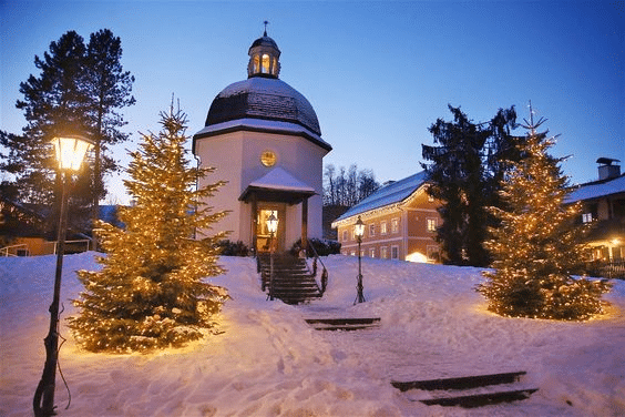Kaplnka, kde prvýkrát zaznela vianočná koleda Tichá noc.