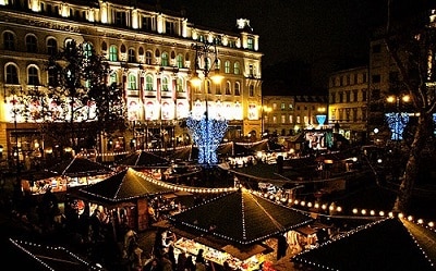 Vianočné trhy v Budapešti