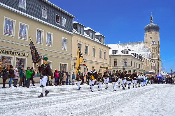 Veľká horská prehliadka Marienberg.